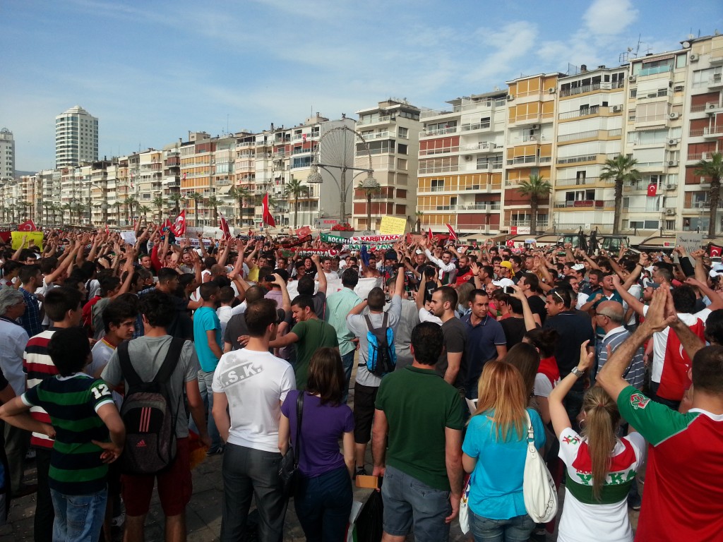 Protestas en Izmir