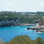 Mediterráneo; Palma de Mallorca, color mar y tierra