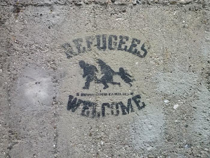 #Refugeeswelcome