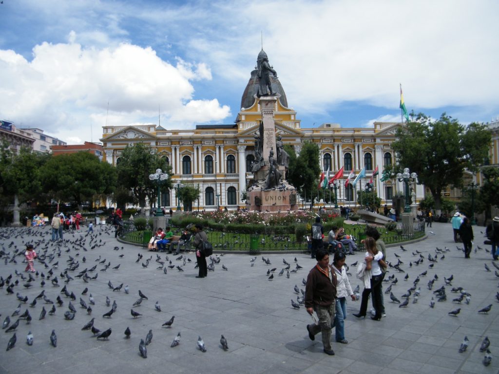 Plaza del Ayuntamiento de La Paz 