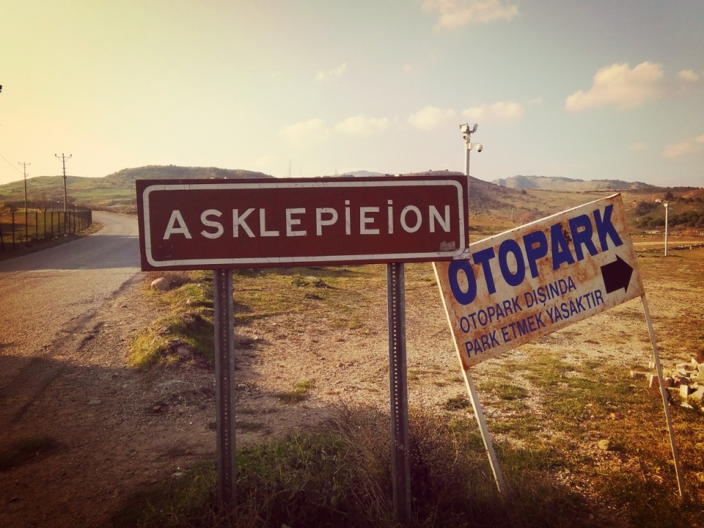 nombre complicado de Asklepieion en Bergama 