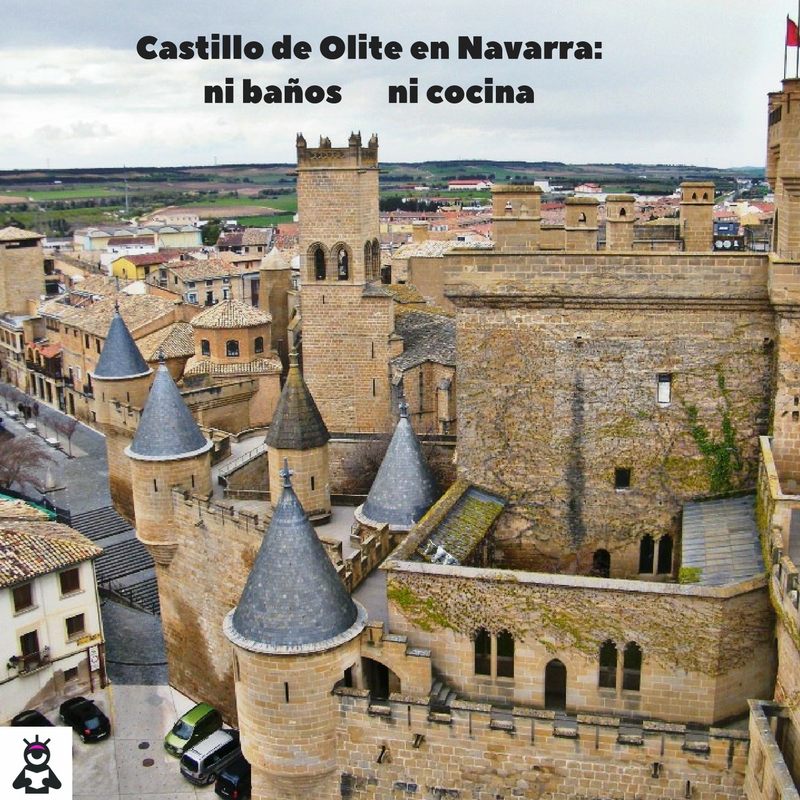 Castillo de Olite en Navarra_ ni baños ni cocina