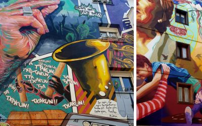 Vitoria-Gasteiz: descúbrela a través de su street art (murales/graffiti)