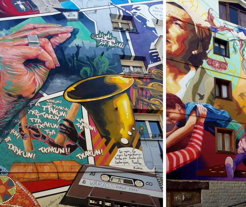 Street art: murales públicos en Vitoria-Gasteiz