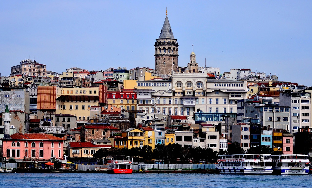torre de gálata en Taksim Estambul